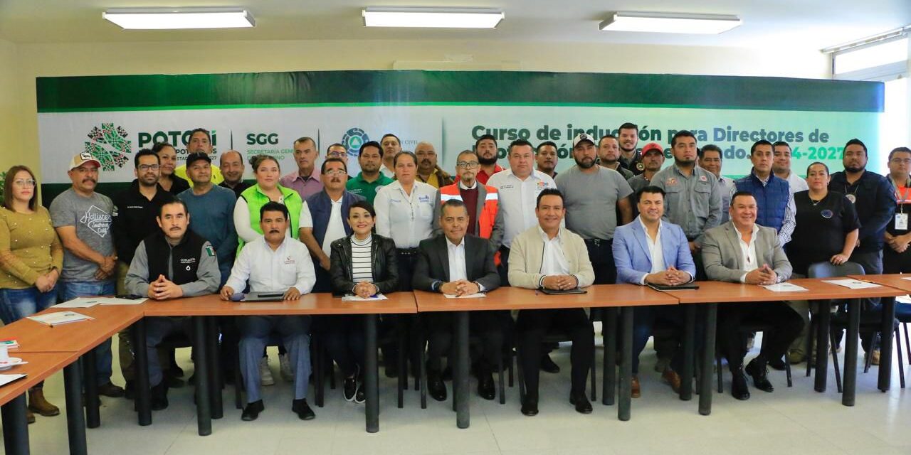 Villa de Pozos se suma a la capacitación en materia de Protección Civil