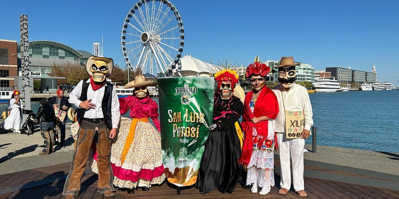 Festival de Xantolo en Chicago posiciona a SLP en los ojos del mundo