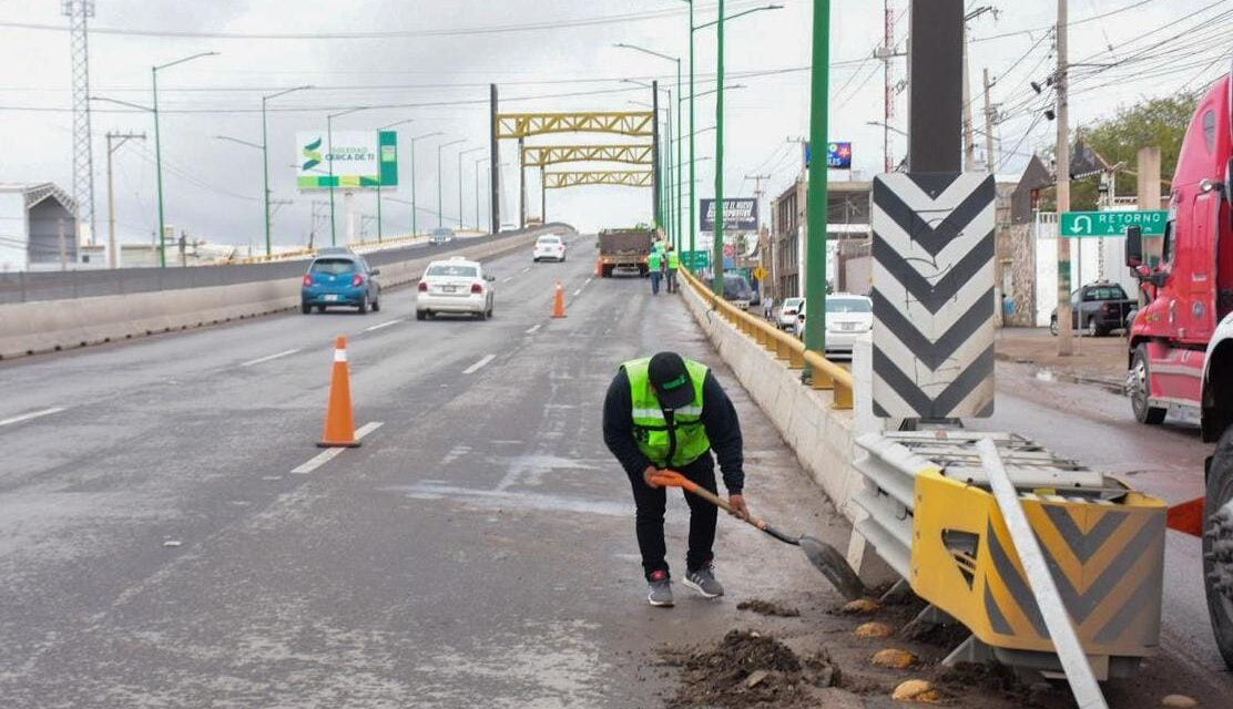 Gobierno de Soledad arranca limpieza y mejora de la imagen urbana en bulevar Valle de los Fantasmas
