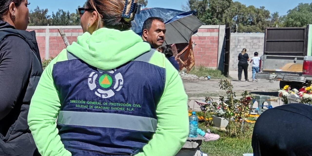 Protección Civil de Soledad emite recomendaciones por festividades de Día de Muertos