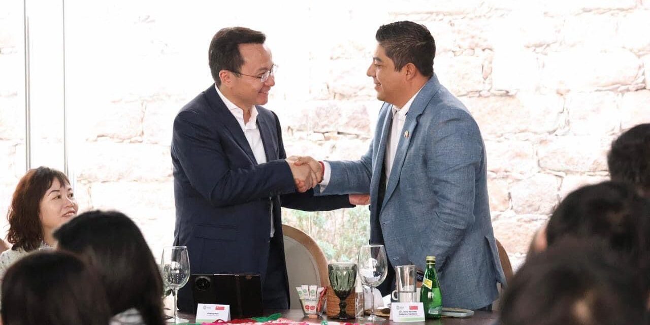 Gobierno estatal anuncia inversión de empresa china por 165 millones de dólares