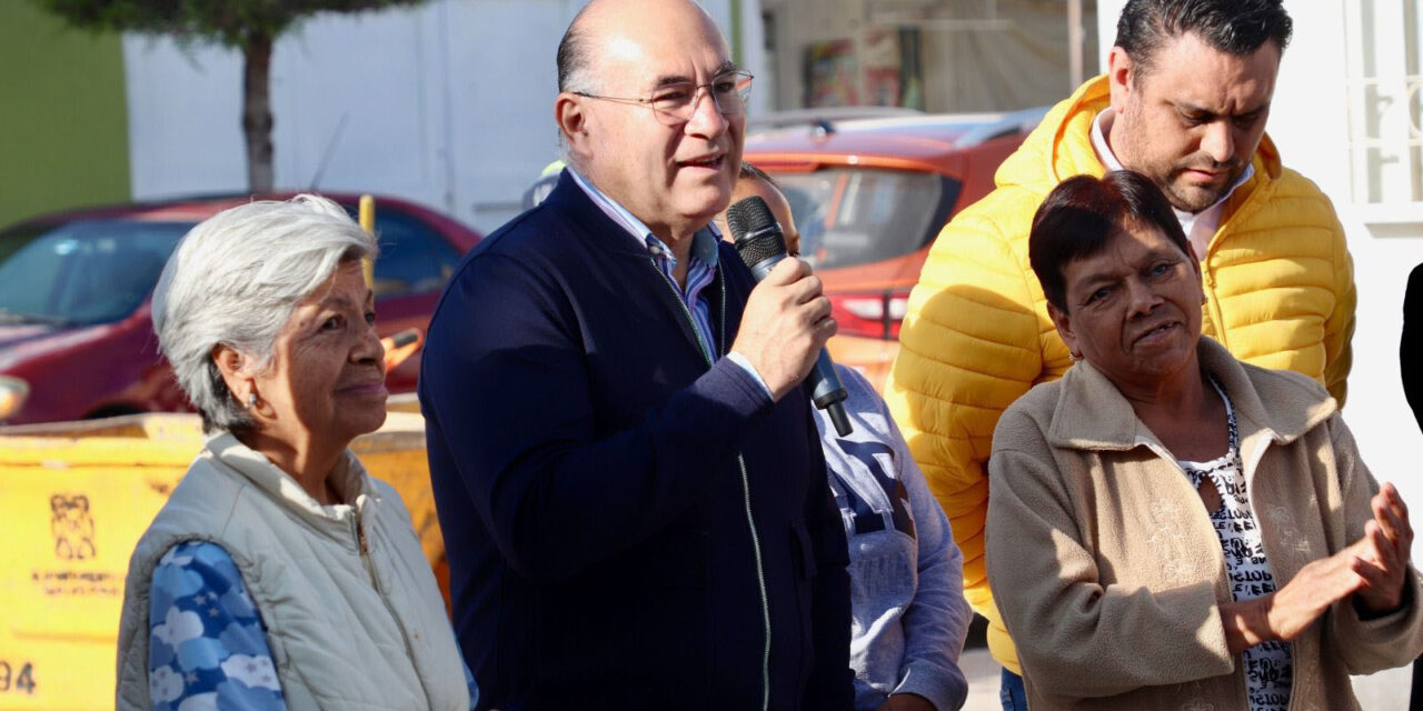 En el 18 Día de Talacha, Alcalde Galindo entrega rehabilitación de la calle Hernando Muñoz, en la colonia Himno Nacional