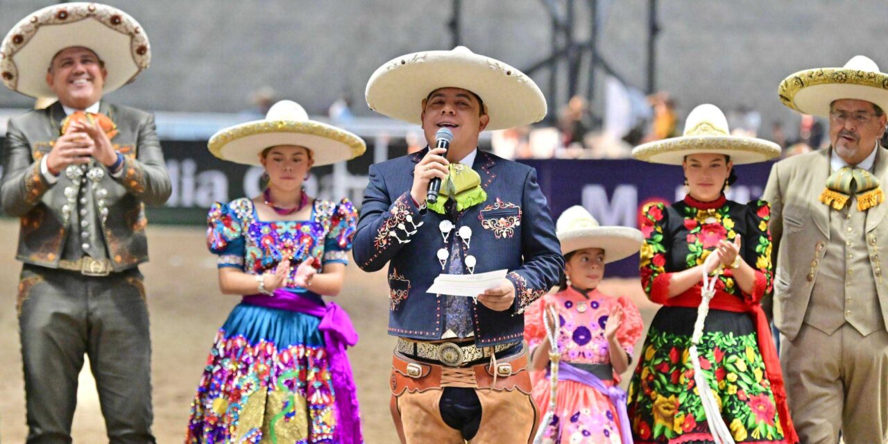 Gobernador Ricardo Gallardo inaugura competencias del Nacional Charro