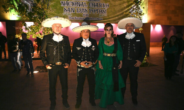 Ricardo Gallardo inaugura Nacional Charro en SLP