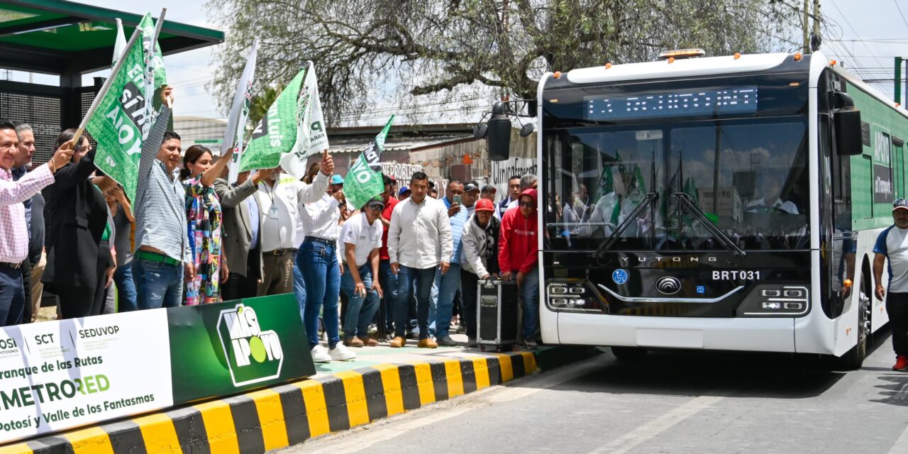 Anuncia Ricardo Gallardo planes de expansión de MetroRed