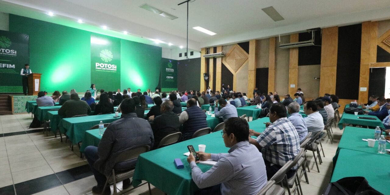 Gobierno estatal concluye capacitación sobre planes municipales de desarrollo