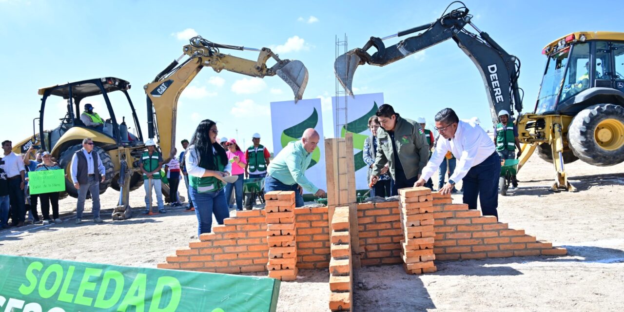 Inicia Ricardo Gallardo construcción de secundaria en Valle de la Palma