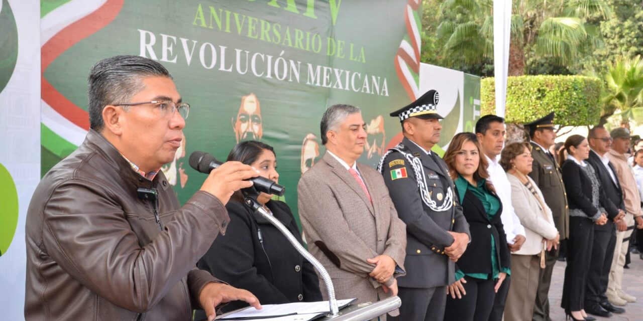 Con espíritu patriótico, Soledad de GS conmemora el 114 Aniversario de la Revolución Mexicana