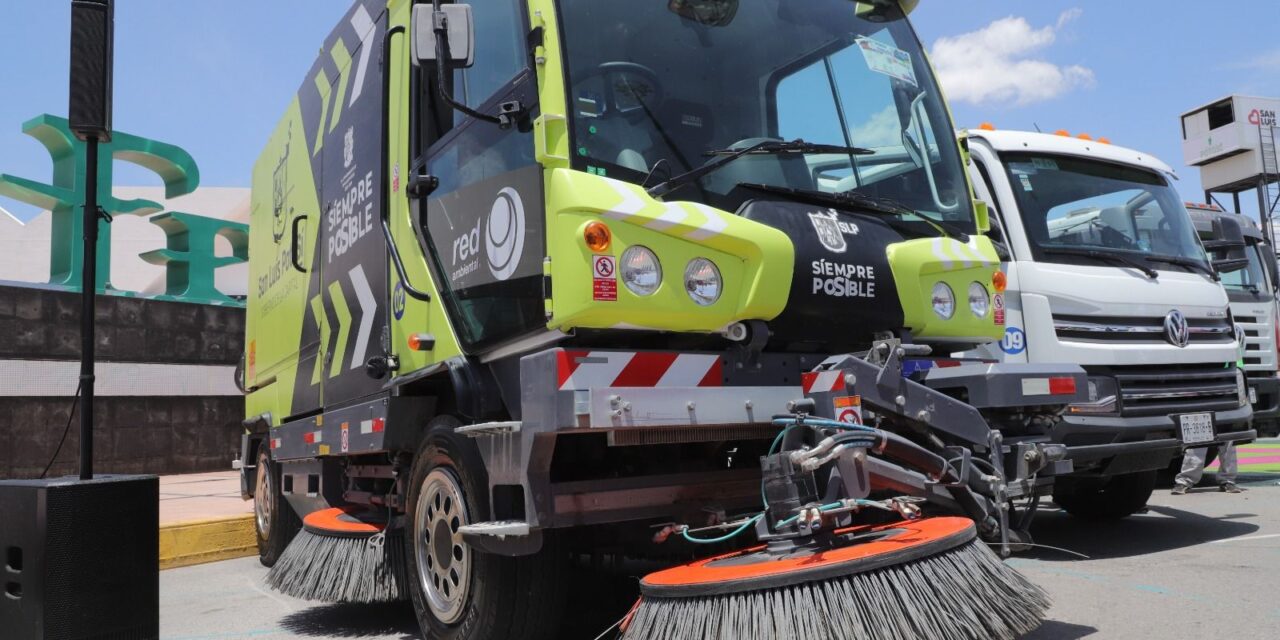 Ayuntamiento de SLP aumenta a 32 camiones recolectores de basura