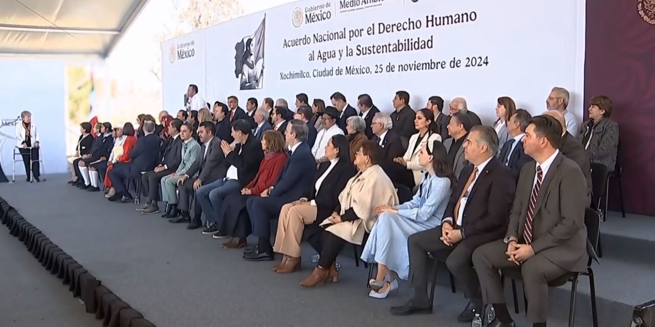 Ricardo Gallardo suma a SLP al Acuerdo Nacional por el Derecho Humano al Agua