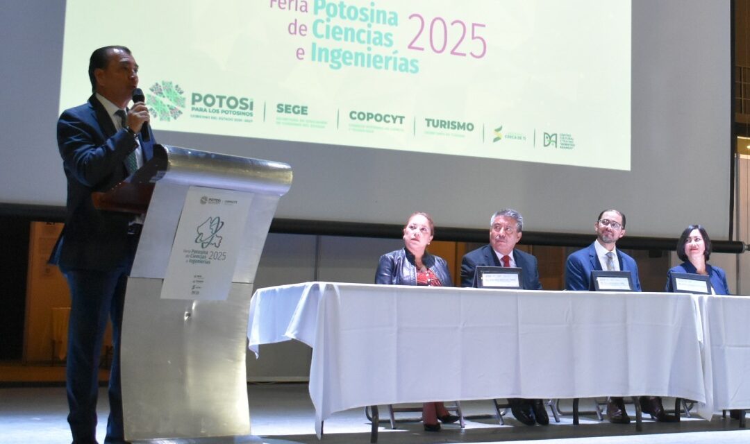 Rotundo éxito la Feria Potosina de Ciencias e Ingenierías 2025 del COPOCYT