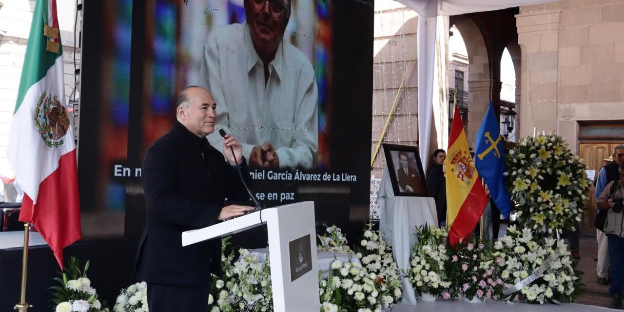 San Luis Capital despide con honores Daniel García Álvarez de la Llera