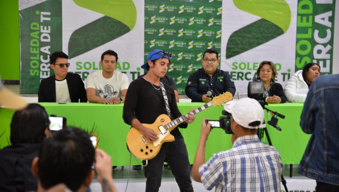 Gobierno de soledad presenta “Rock Ayuda”, que busca recolectar juguetes para la niñez vulnerable