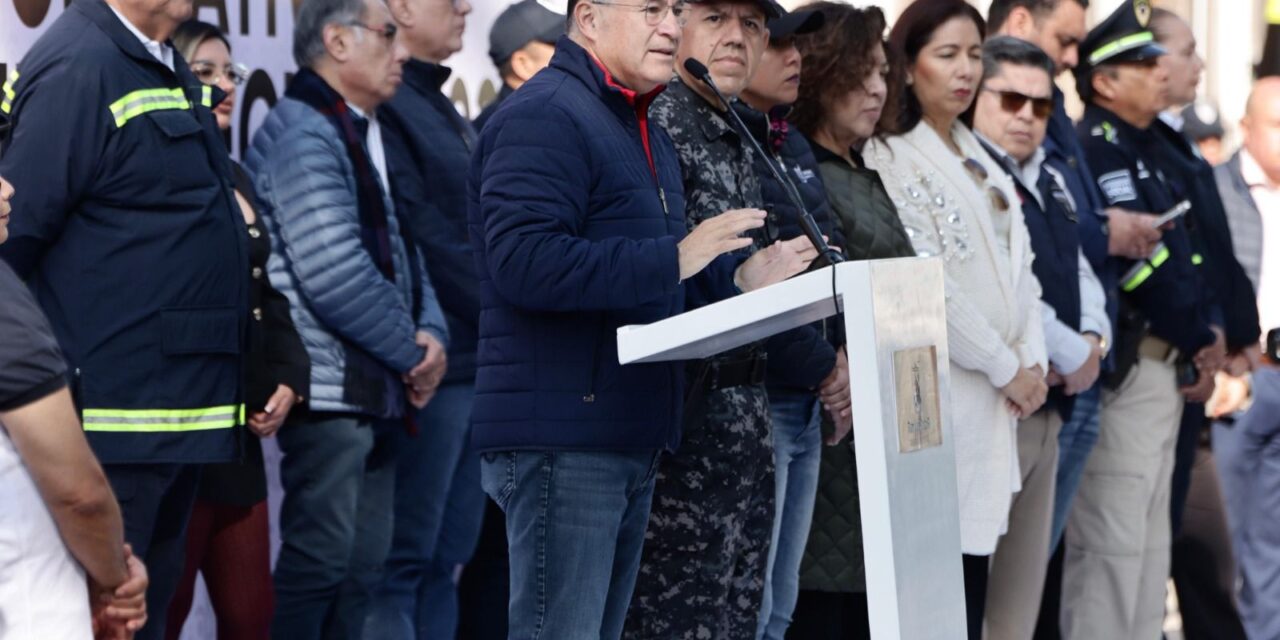 “Diciembre Seguro”: Alcalde Galindo pone en marcha operativo de seguridad