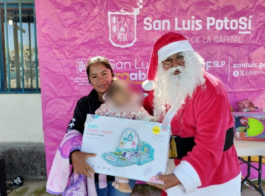 Más de 1,800 niñas y niños de comunidades rurales disfrutan de sus posadas navideñas con el DIF Municipal