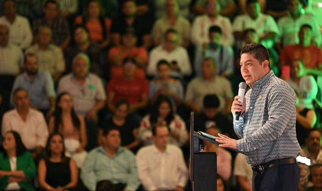 Acuerda Ricardo Gallardo con Claudia Sheinbaum proyectos para 2025