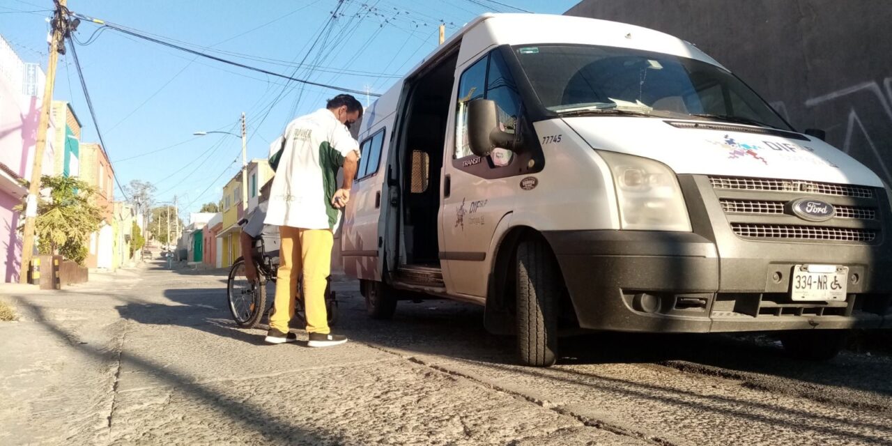Con transporte adaptado para personas con discapacidad, se avanza en la igualdad de oportunidades