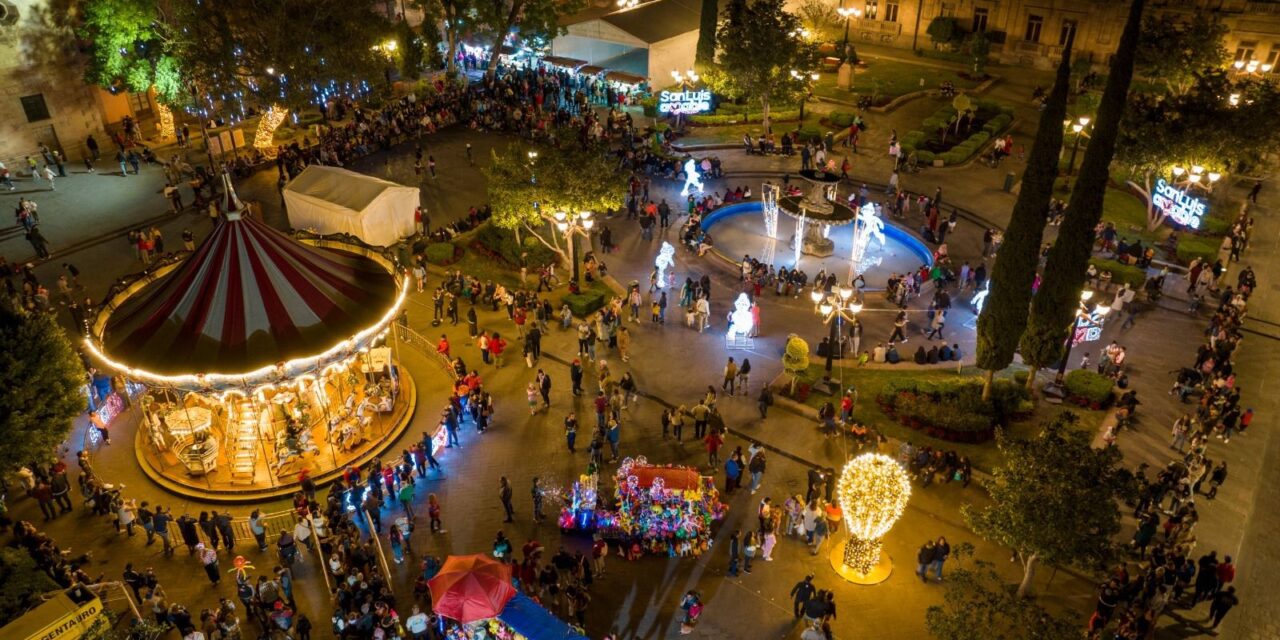 Miles de personas han disfrutado las atracciones navideñas que ofrece el Gobierno de la Capital