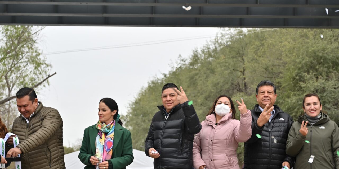 Inaugura gobernador parque lineal más grande de México, en Rioverde