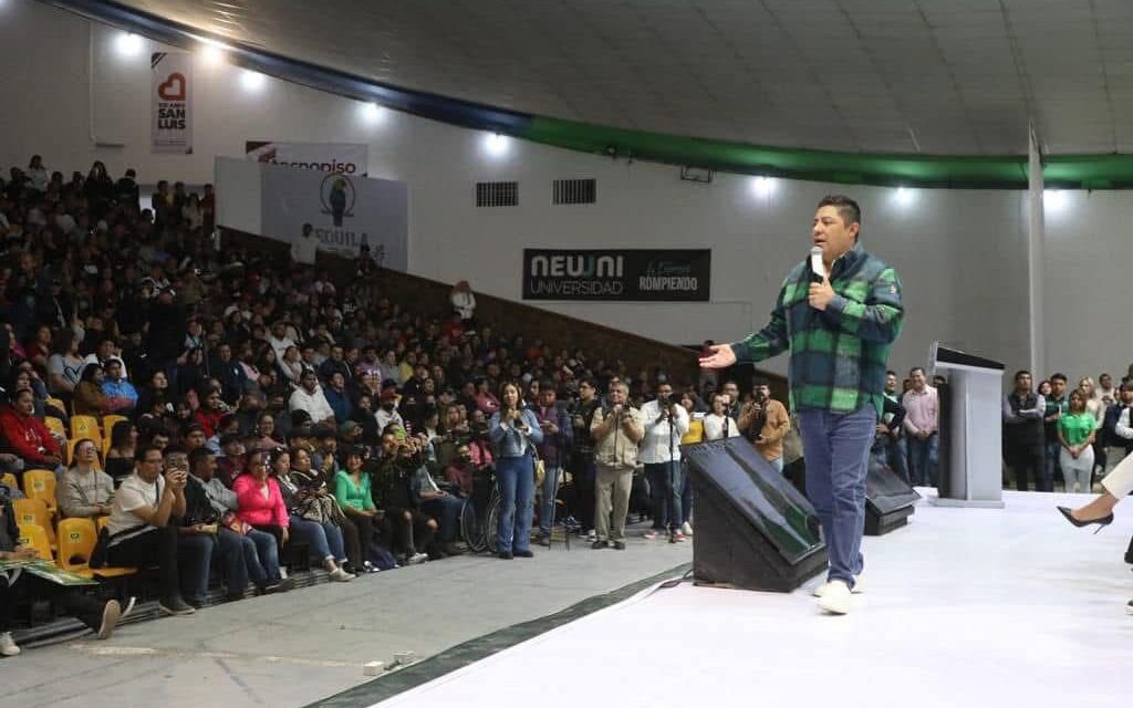 Ricardo Gallardo anuncia el primer campus de la universidad “Rosario Castellano” en SLP