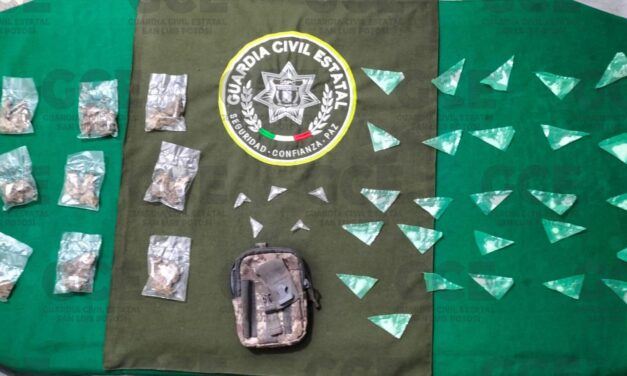 Cinco objetivos criminales y 130 dosis de droga decomisadas, deja plan “Huasteca Segura”