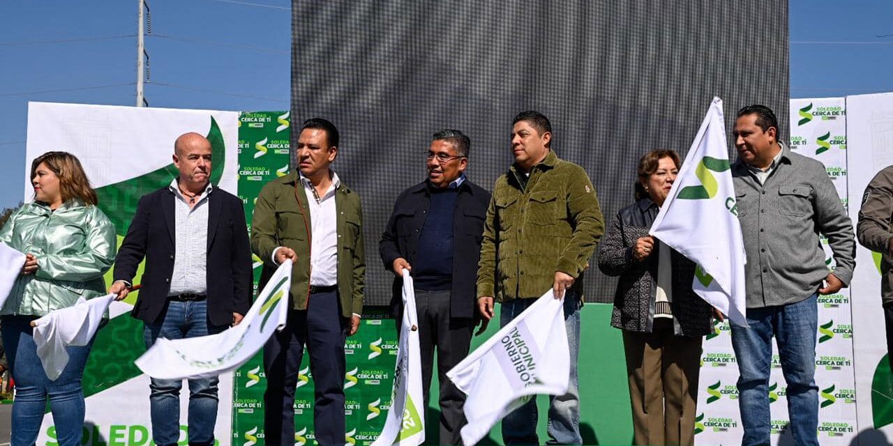 RICARDO GALLARDO ENCABEZA ARRANQUE Y EQUIPAMIENTO DE LA GUARDIA CIVIL DE SOLEDAD