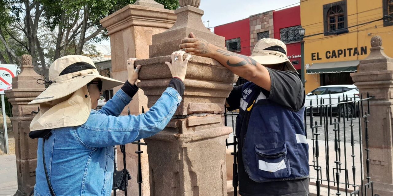 Gobierno de la Capital restaura zona perimetral de la Caja de Agua “La Conchita”