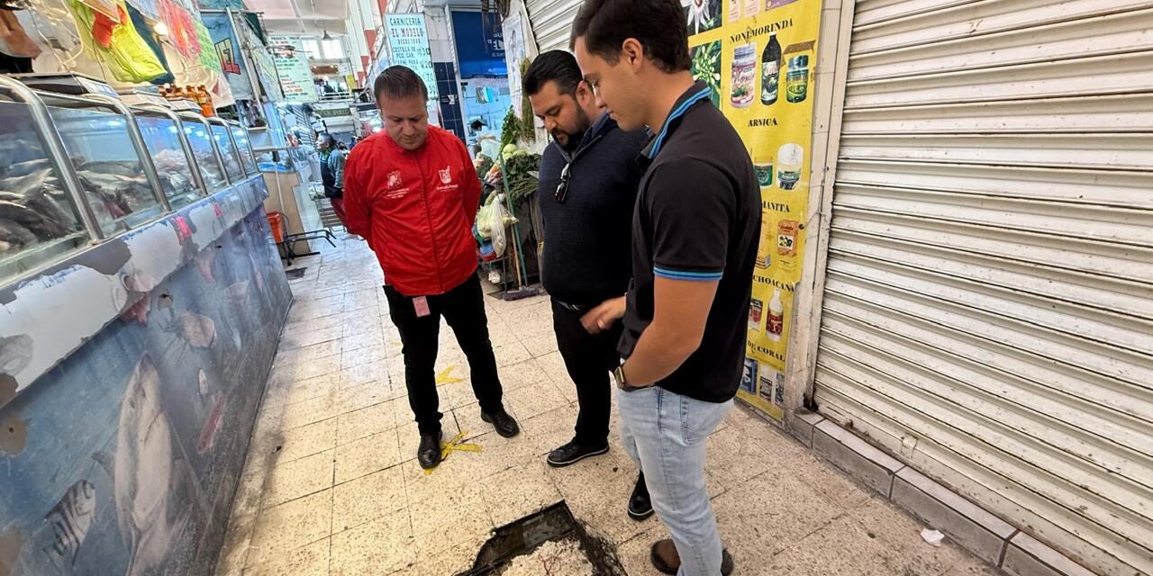 Gobierno de la Capital impulsa mejoras en el Mercado Hidalgo