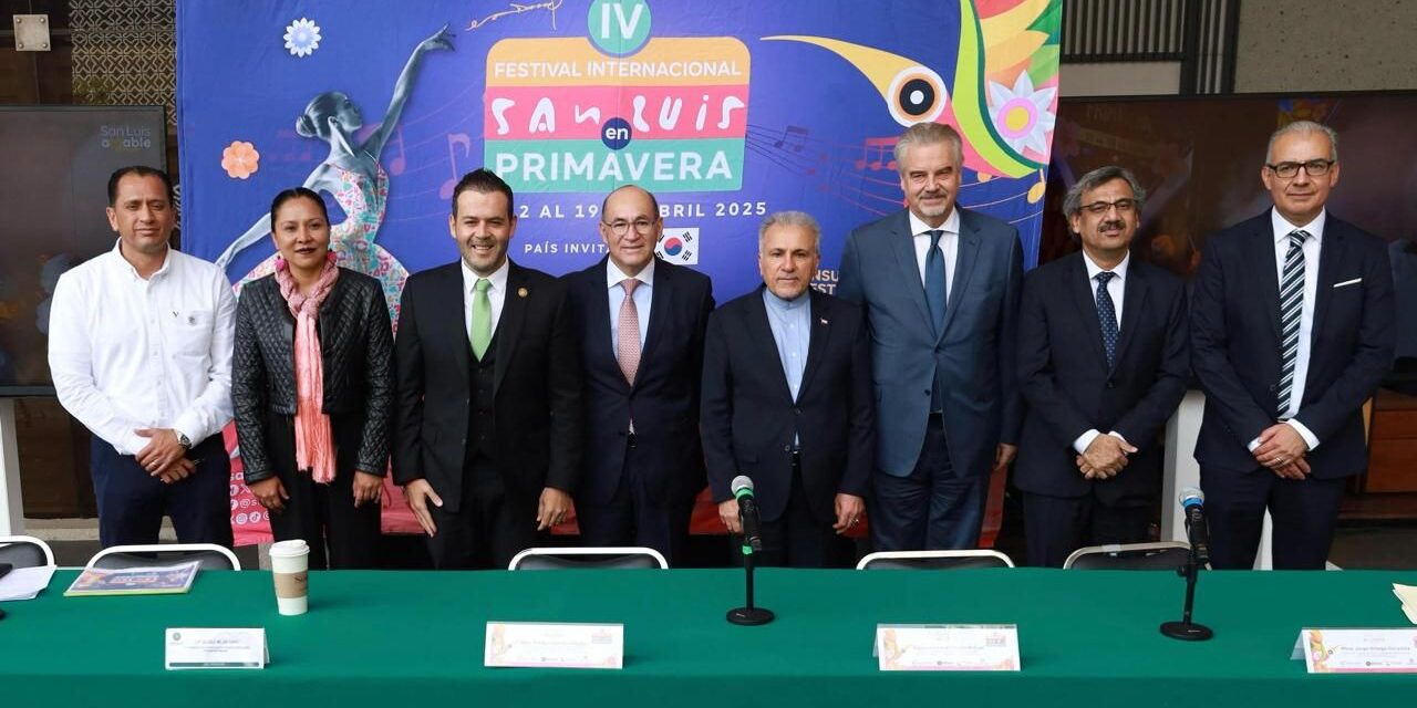 En el Palacio Legislativo de San Lázaro, Alcalde Galindo presenta el Festival San Luis en Primavera