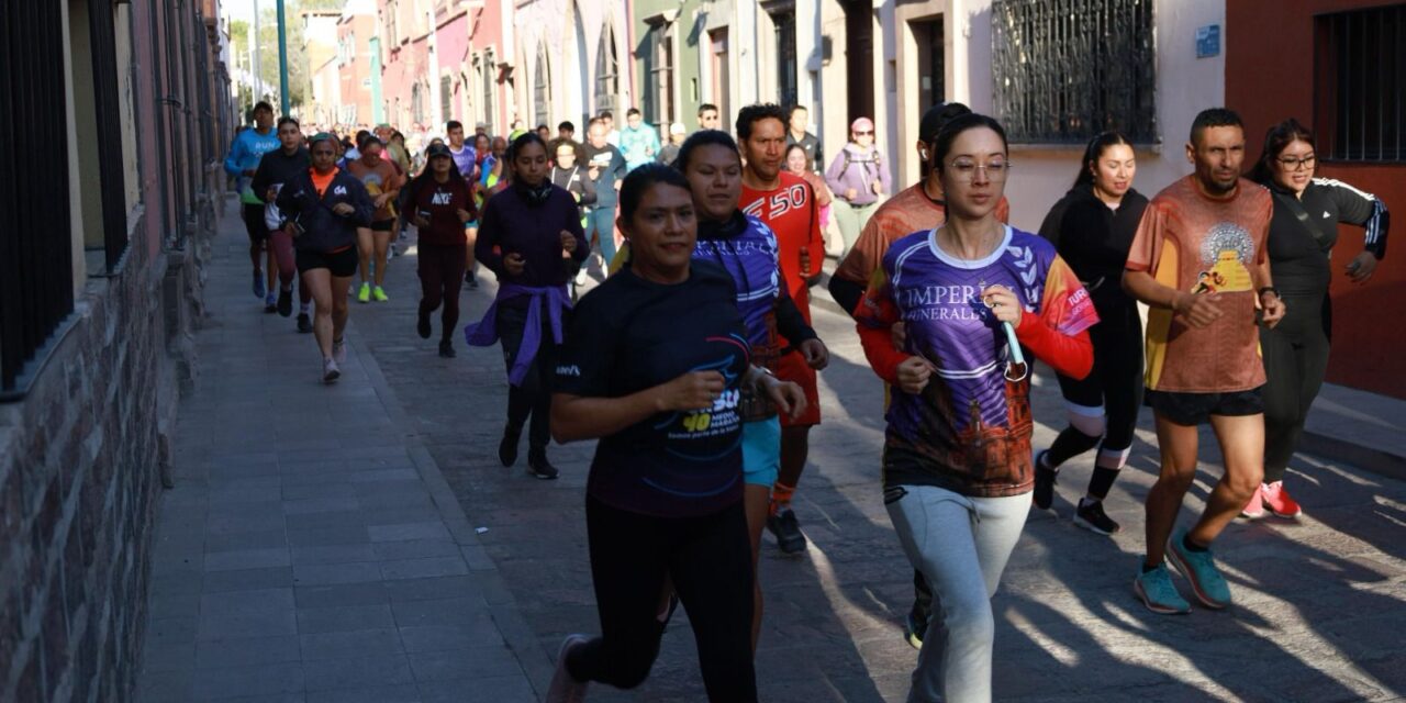 Más de 500 personas participaron en el Trote por los 7 Templos en San Luis Capital