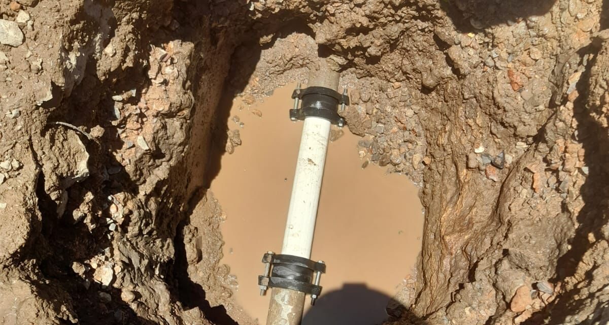 INTERAPAS sondea red de agua potable para localizar fugas en la colonia Providencia