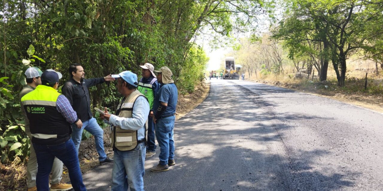 ESTADO AVANZA CON REHABILITACIÓN DE CAMINO EN TAMASOPO