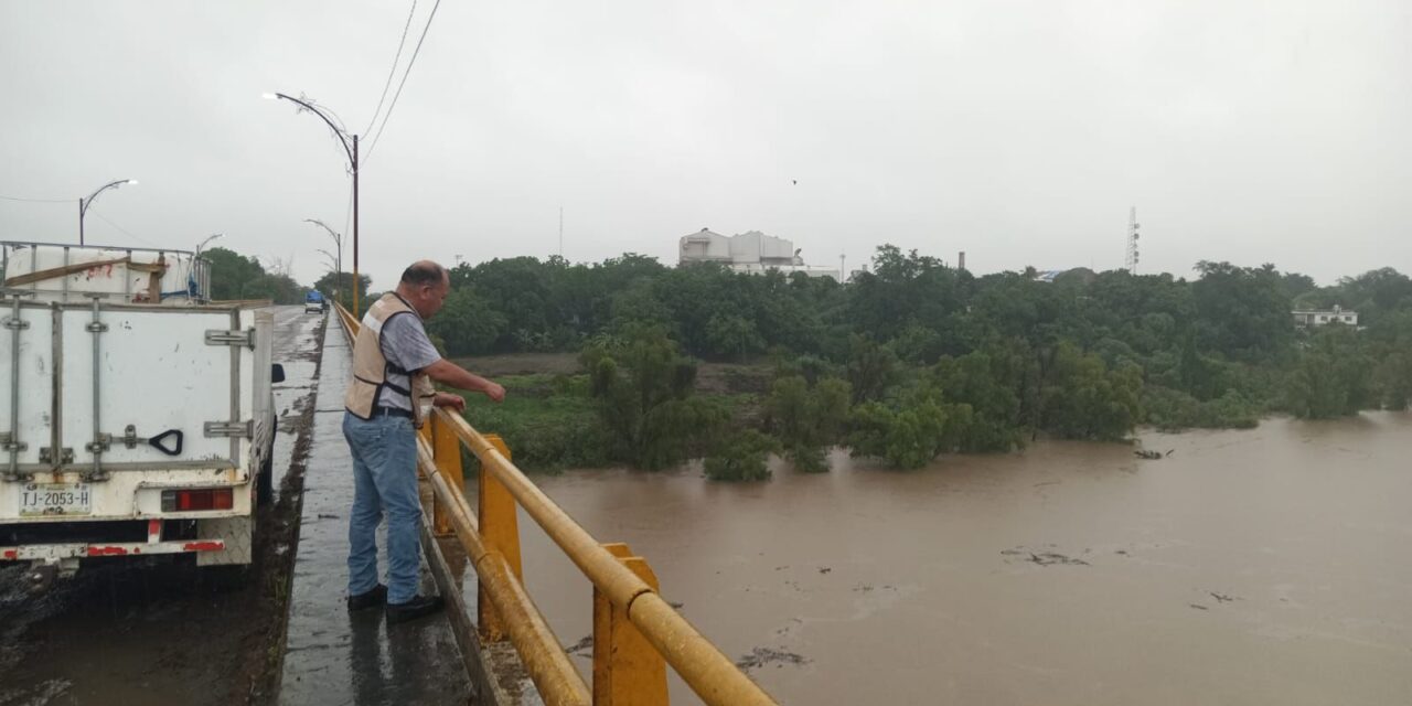 PROTECCIÓN CIVIL ESTATAL LLAMA A EVITAR CRUZAR RÍOS ANTE LLUVIAS