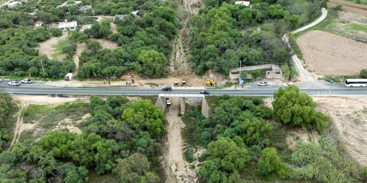 RICARDO GALLARDO REFUERZA SUPERCARRETERA CON NUEVO PUENTE