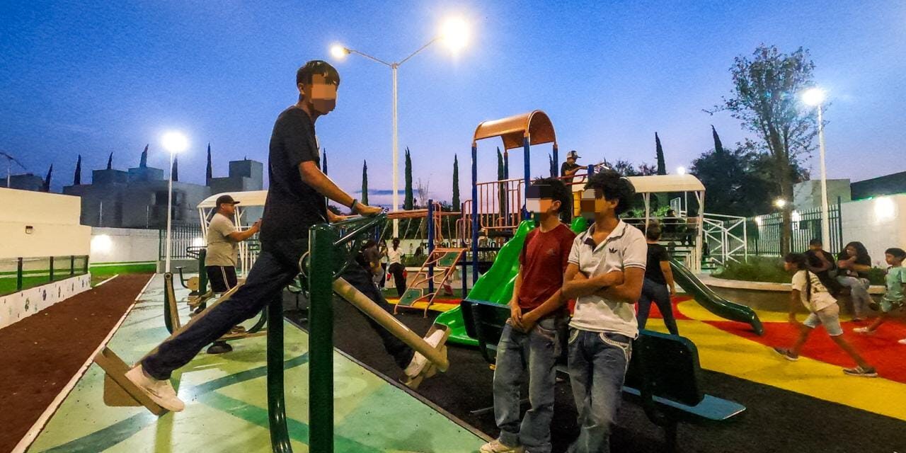 PARQUES URBANOS INTEGRALES Y BIEN ILUMINADOS OFRECEN A FAMILIAS SOLEDENSES PAZ Y SEGURIDAD PARA SU DESARROLLO