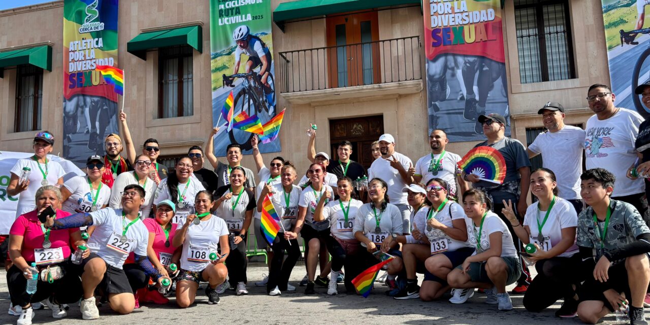 SOLEDAD CELEBRA LA DIVERSIDAD SEXUAL CON CARRERA LLENA DE COLOR, ALEGRÍA Y UNIÓN