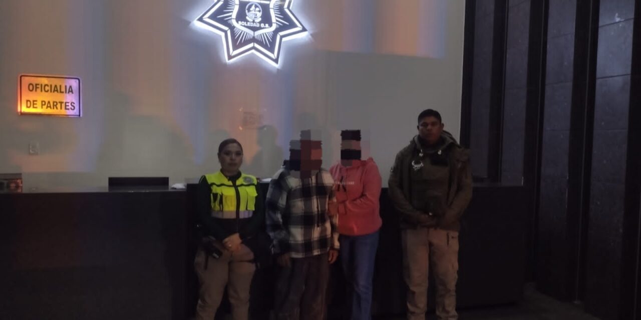 GUARDIA CIVIL DE SOLEDAD AUXILIA Y REENCUENTRA CON SU FAMILIA A ADULTO MAYOR CON REPORTE DE EXTRAVÍO