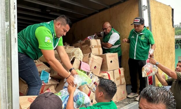 ESTADO LLEVA APOYO A FAMILIAS DE TAMAZUNCHALE AFECTADAS POR LLUVIAS
