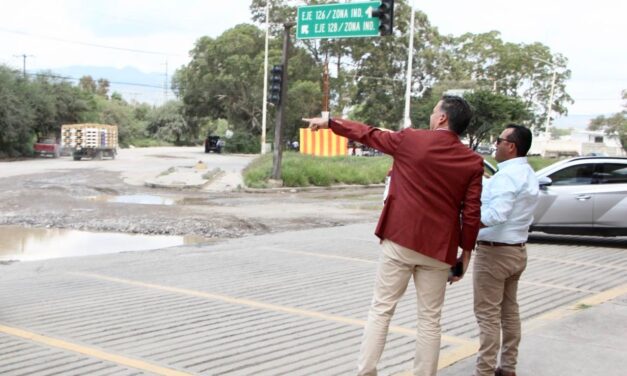 ESTADO E IP SUMAN ESFUERZOS PARA REHABILITAR EJES DE LA ZONA INDUSTRIAL