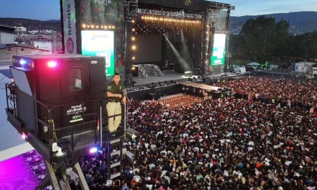 COORDINACIÓN GARANTIZA SALDO BLANCO EN CONCIERTO DE DON OMAR