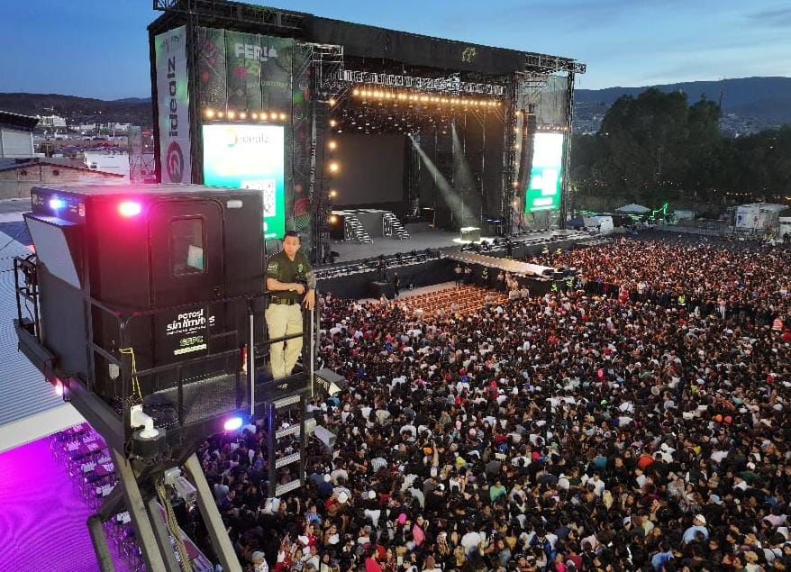 COORDINACIÓN GARANTIZA SALDO BLANCO EN CONCIERTO DE DON OMAR