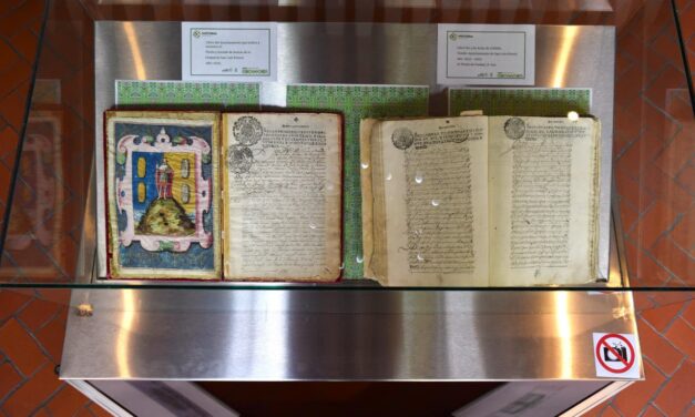 ARCHIVO HISTÓRICO EXHIBE ESCUDO DE ARMAS ORIGINAL DE SAN LUIS