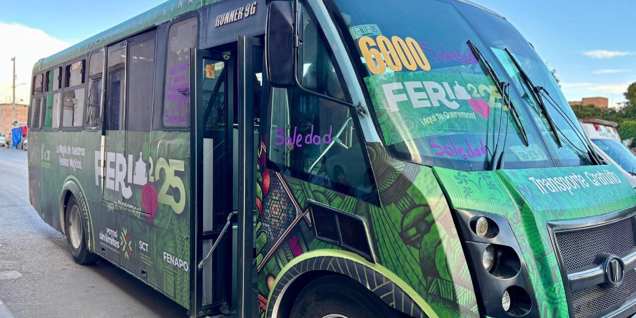 GRAN RESPUESTA DE FAMILIAS SOLEDENSES AL TRANSPORTE GRATUITO HASTA LA FENAPO