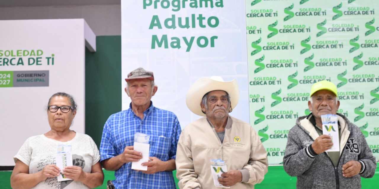 JUAN MANUEL NAVARRO REAFIRMA RESPALDO Y CERCANÍA A POBLACIÓN ADULTA MAYOR