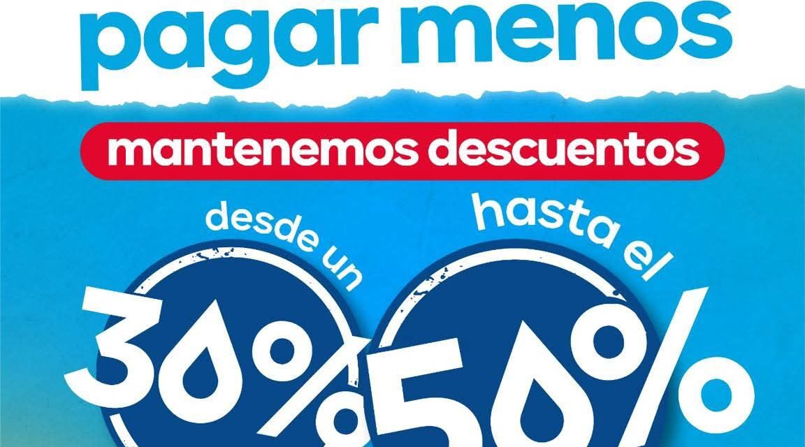 Últimos cuatro meses para liquidar con descuento, deudas de agua en Interapas