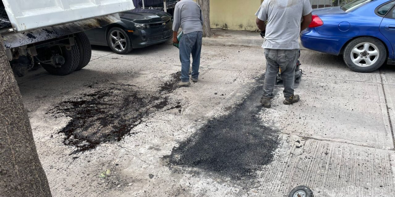 Gobierno de la Capital repara daños en 27 calles con el programa Por buen camino