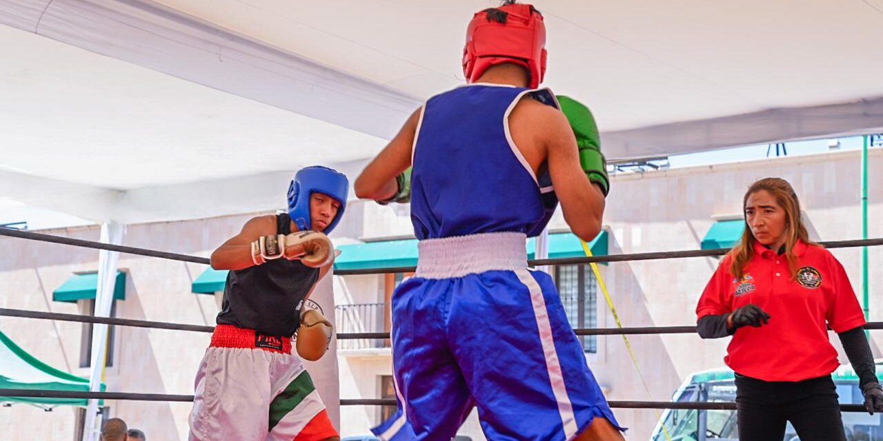 CON COMBATES DE BOX, SOLEDAD DE GRACIANO SÁNCHEZ PROMUEVE EL DEPORTE COMO DEFENSA JUVENIL CONTRA LAS ADICCIONES