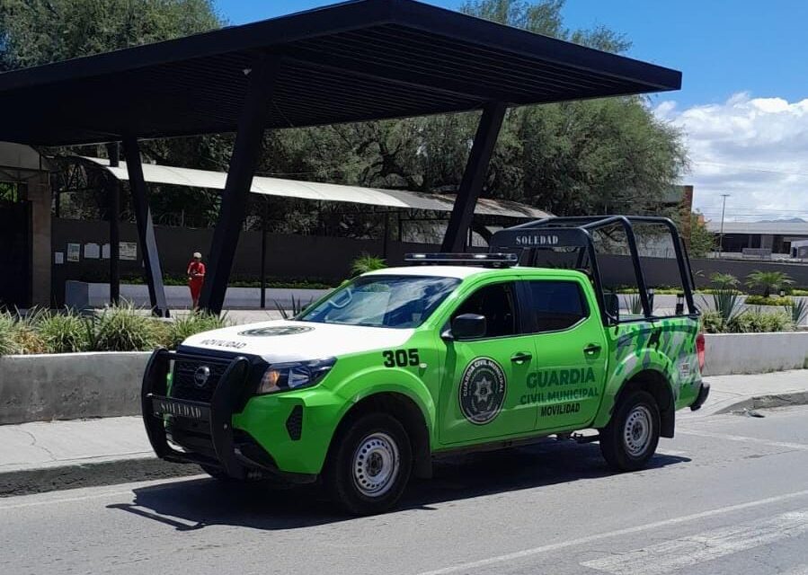 POR REGRESO A CLASES, GUARDIA CIVIL DE SOLEDAD PREPARA DISPOSITIVO VIAL Y DE VIGILANCIA