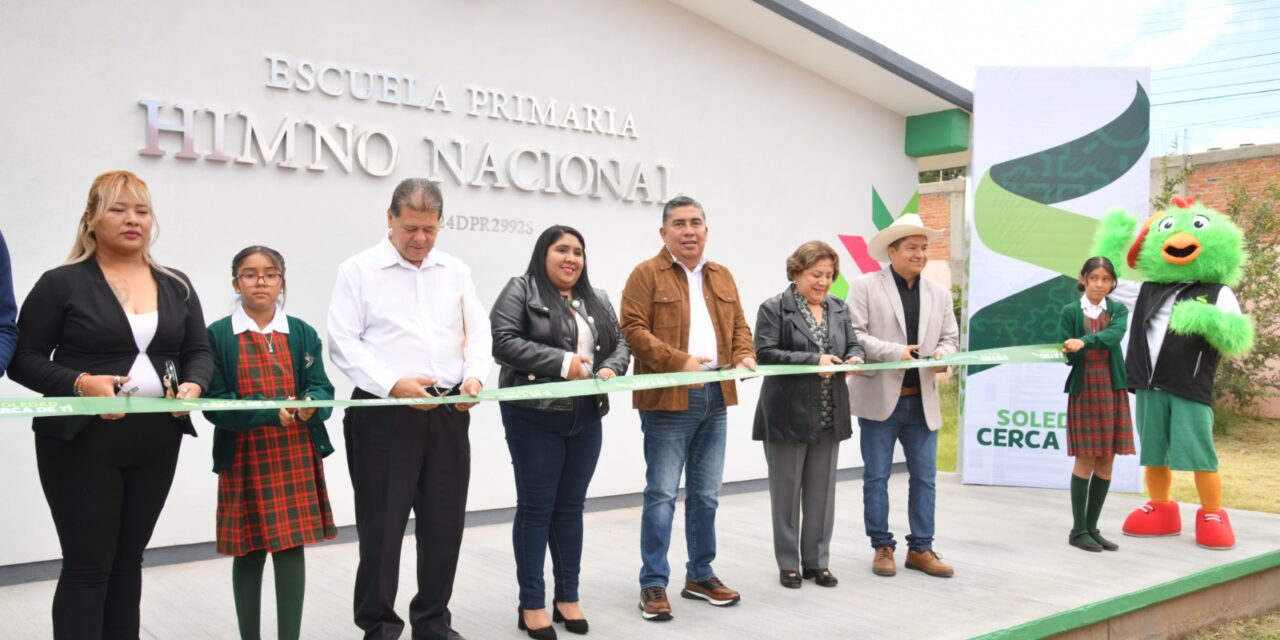 EN RIVAS GUILLÉN, NIÑOS Y NIÑAS RECIBEN NUEVAS AULAS ESCOLARES POR PARTE DEL ALCALDE JUAN MANUEL NAVARRO
