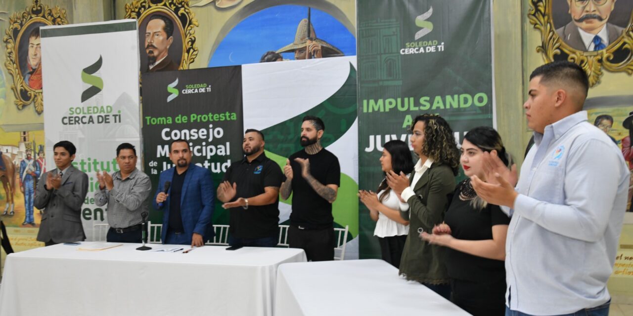 SOLEDAD DE G. S. CONSOLIDA REPRESENTATIVIDAD JUVENIL CON INSTALACIÓN DEL CONSEJO MUNICIPAL DE LA JUVENTUD